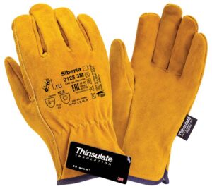 Перчатки цельноспилковые, утепл. Thinsulate 3M (0128-3M)